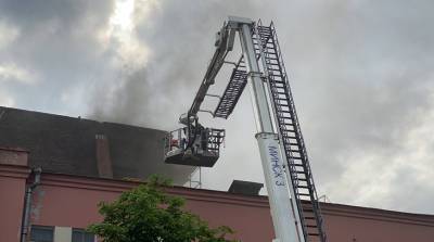 Работники МЧС потушили загоревшийся трансформатор на заводе МАЗ