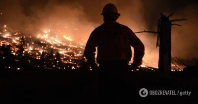 США пожар: в Калифорнии вспыхнули лесные пожары - фото, видео