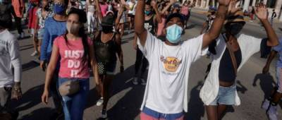 Диас-Канель Мигель - На Кубе проходит самый масштабный антиправительственный протест за последние 50 лет - w-n.com.ua - Куба