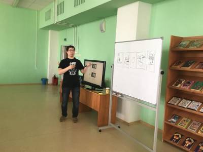 Ульяновск посетил автор комиксов «Якутия», «Кошки-Мышки», «4 пары» Евгений Федотов