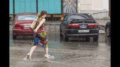 Завтра в Новосибирской области ожидаются ливни с градом