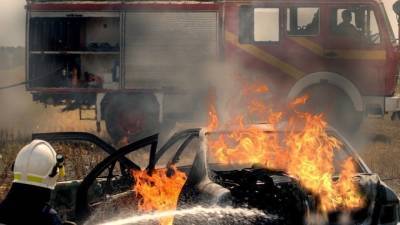 Видео с места ДТП: известный гонщик с подругой сгорели заживо в своем Porsche