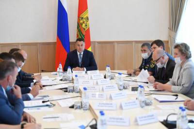 Губернатор Тверской области провел совещание в правительстве