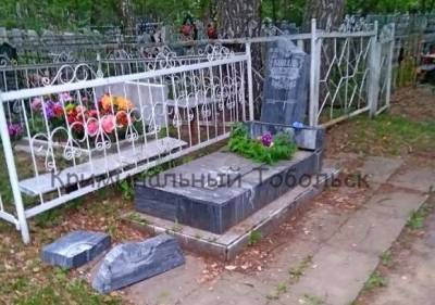 В Тобольске неизвестные разгромили кладбище, на котором похоронены декабристы