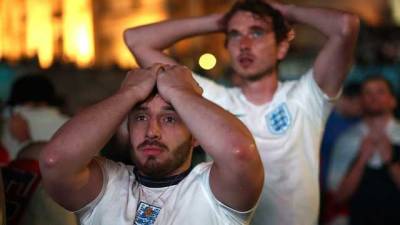Как итальянцы радовались чемпионству, а англичане горевали из-за проигранного финала Евро-2020