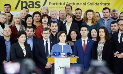 На выборах в парламент Молдавии победила партия президента Майи Санду