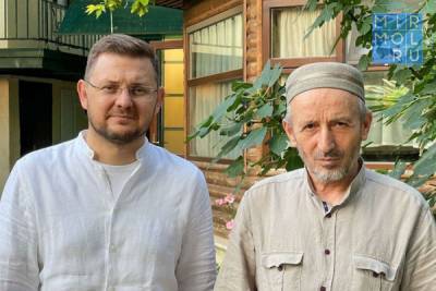 Салман Дадаев встретился с муфтием Дагестана шейхом Ахмадом Афанди