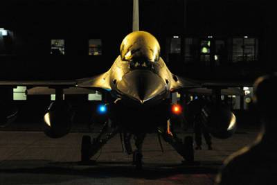 Американские истребители F-16 перебросили для учений в Болгарию