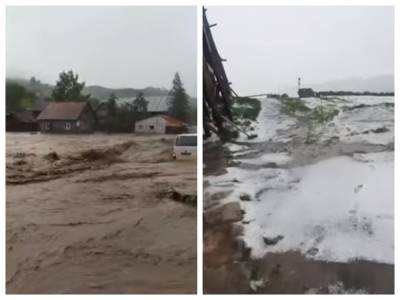Потоп на Закарпатье: подтоплены сотни домов, уничтожены автомобили, один человек пропал без вести