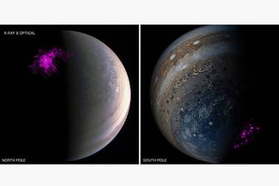 Раскрыта многолетняя тайна загадочного сияния на Юпитере