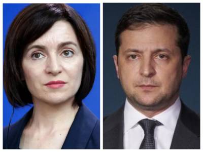 Зеленский поздравил президента Молдовы Майю Санду с успешным проведением парламентских выборов