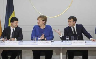 Зеленский о идее Меркель и Макрона пригласить Путина на саммит ЕС: "Это несправедливо по отношению к Украине"