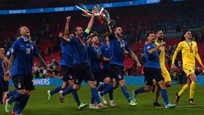 Италия выиграла чемпионат Европы по футболу
