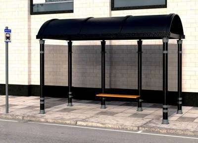 В Южнопортовом добились установки крытого павильона для ожидания автобусов