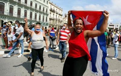Крупнейшие с прихода Кастро. Протесты на Кубе