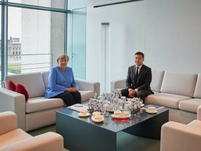 Встреча Зеленского и Меркель длилась более четырех часов – Офис президента