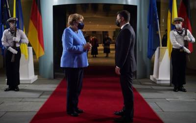 Завершились переговоры Зеленского и Меркель: они продолжались более четырех часов