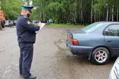 Томские судебные приставы арестовали в Асино шесть автомобилей