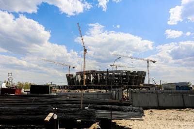 В Новосибирске парк у ледовой арены сдадут летом 2022 года