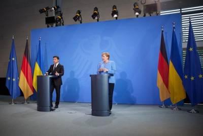 Встреча Зеленского и Меркель длилась более четырех часов