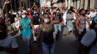 США выразили поддержку народу Кубы в связи с протестами в этой стране