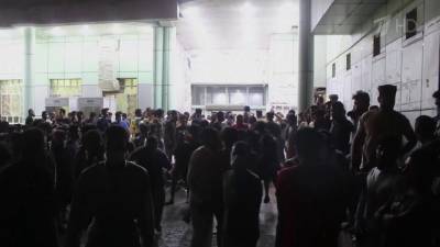 Пожар вспыхнул в больнице для пациентов с коронавирусом в Ираке
