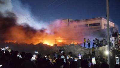 В Ираке полсотни пациентов сгорели при пожаре в больнице для лечения Covid-19
