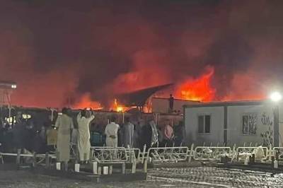 В иракской больнице для пациентов с COVID-19 произошел пожар, погибли более 50 человек