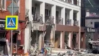 Людей из взорвавшейся гостиницы в Геленджике и жителей ближайших домов расселят