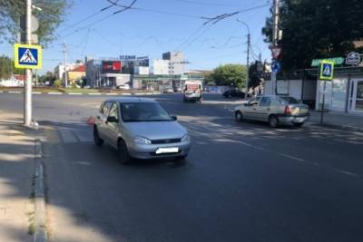 В Рязани на улице Грибоедова сбили пешехода