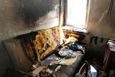 В Гродно из горящей квартиры спасен 46-летний погорелец