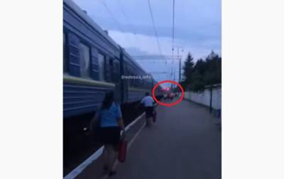 В Одесской области горел поезд Одесса-Ковель
