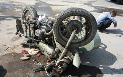 В Смоленской области в столкновении двух мотоциклов пострадал ребенок