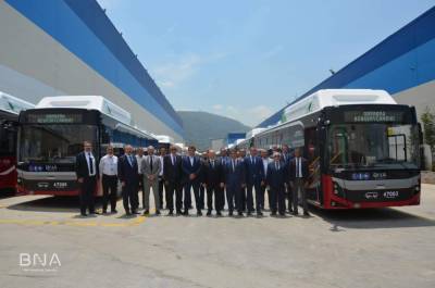 В Баку до конца года доставят более 300 новых автобусов (ФОТО)