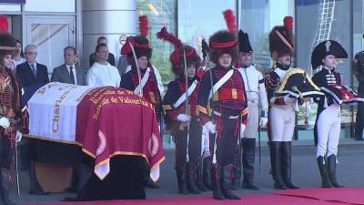 В Москве с воинскими почестями отправили во Францию останки наполеоновского генерала Шарля Этьена Гюдена