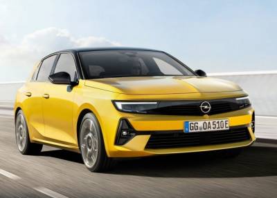 Opel представил новое поколение Astra с подключаемым гибридом