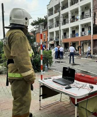 В гостинице Геленджика из-за бытового газа прогремел взрыв