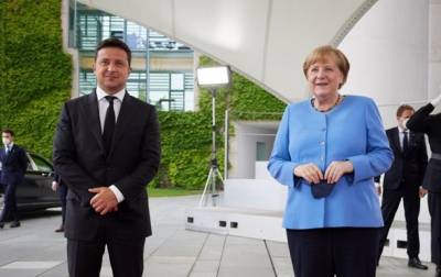 Визит Зеленского к Меркель. Что обещают в Германии