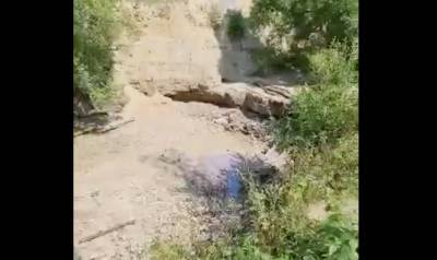 В Ленобласти пересох малый Саблинский водопад — видео