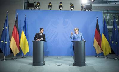Страна (Украина): «Я не получил ответа от мадам Меркель». Чем на самом деле завершились переговоры Зе с канцлером Германии