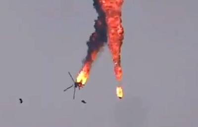 Soha: российский комплекс сбил американский вертолёт AH-64 Apache