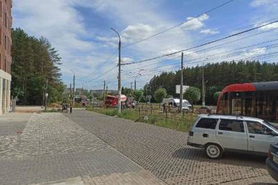 Трамвай и бетономешалка столкнулись в Ижевске