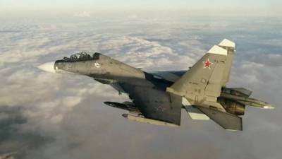 Су-30 сопроводил самолёт-разведчик ВВС США над Чёрным морем