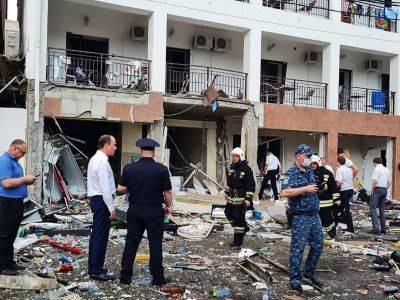 После взрыва газа в гостинице Геленджика погиб человек