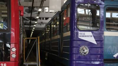 В петербургском метро появится поезд с тематическими вагонами