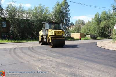 В Печоре продолжается ремонт дорог