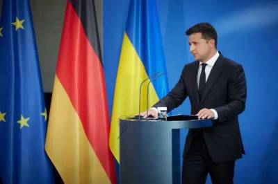 Зеленский в Берлине заявил, что Украина поставляет газ в ОРДЛО, хотя ранее власти это отрицали