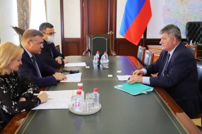 Любимов обсудил сотрудничество Рязанской области и Республики Беларусь