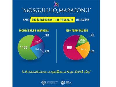 Число работодателей, присоединившихся к «Марафону занятости» в Азербайджане, достигло 250