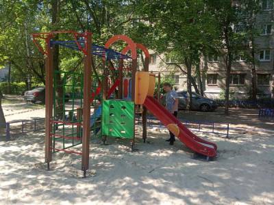 Пятнадцать детских игровых площадок установят в этом 2021 году в Московском районе